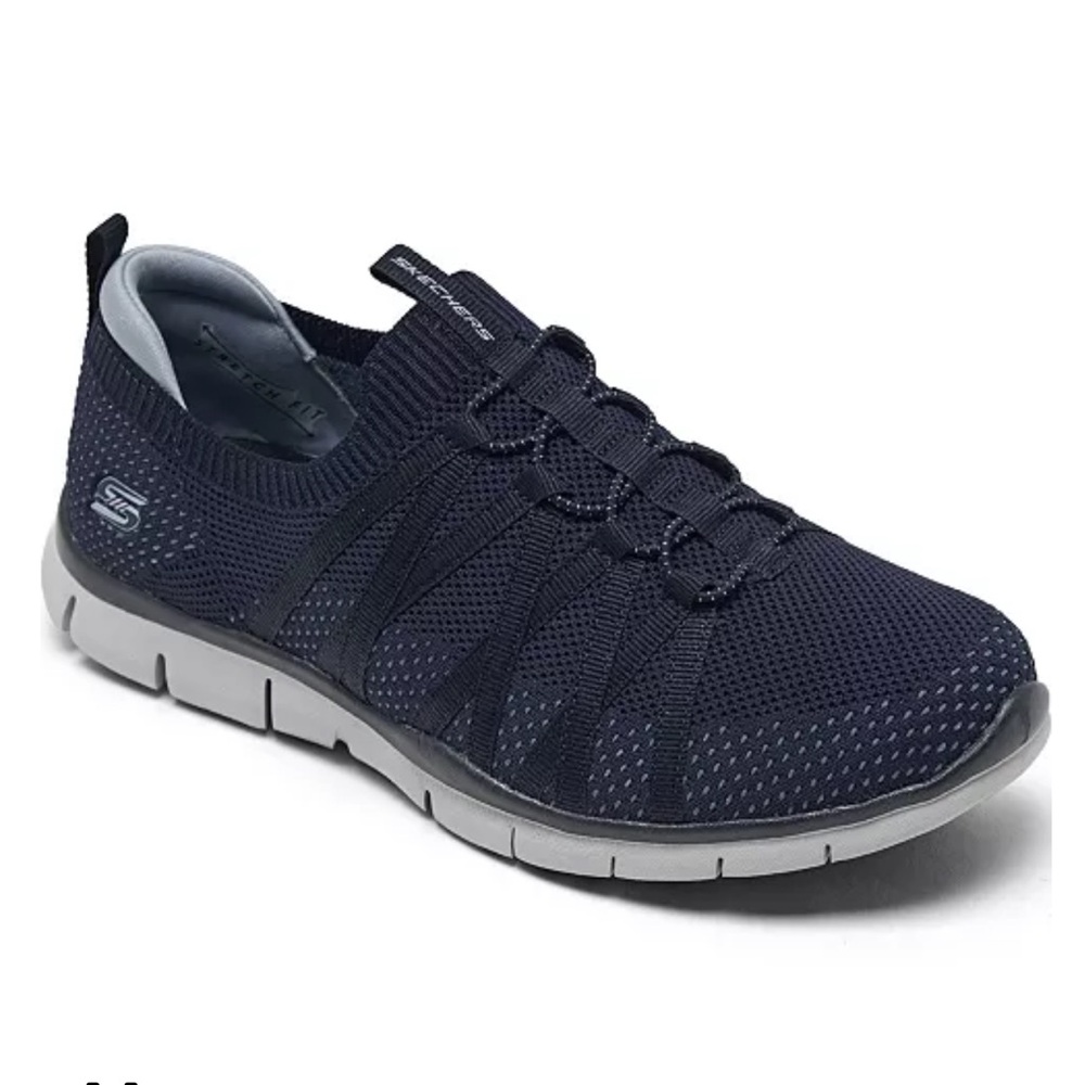 Skechers Dark Blue Athletic Shoes